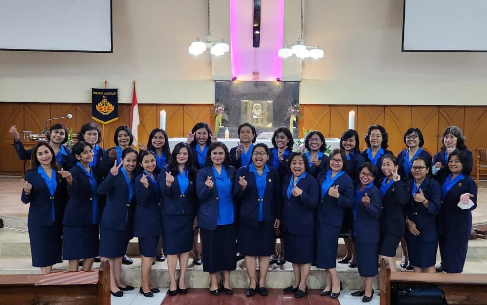 Foto Pengurus Wanita Katolik RI periode 2022-2024